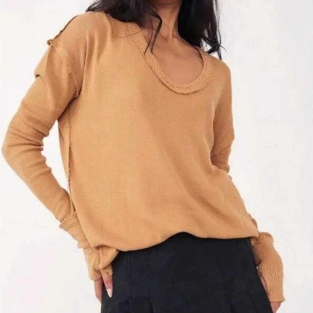 NWT Free People Colby Long Sleeve Tee.